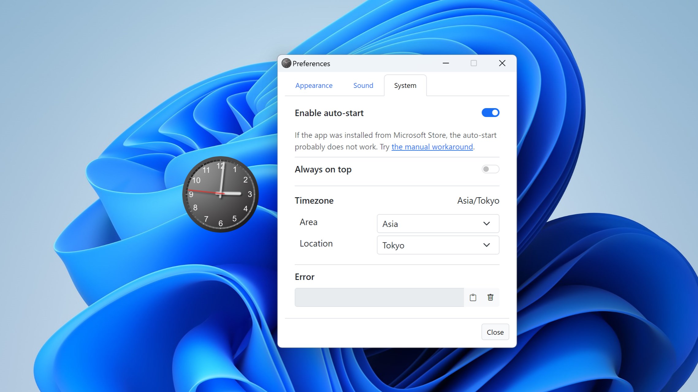 fGadget Clock Face Style 4