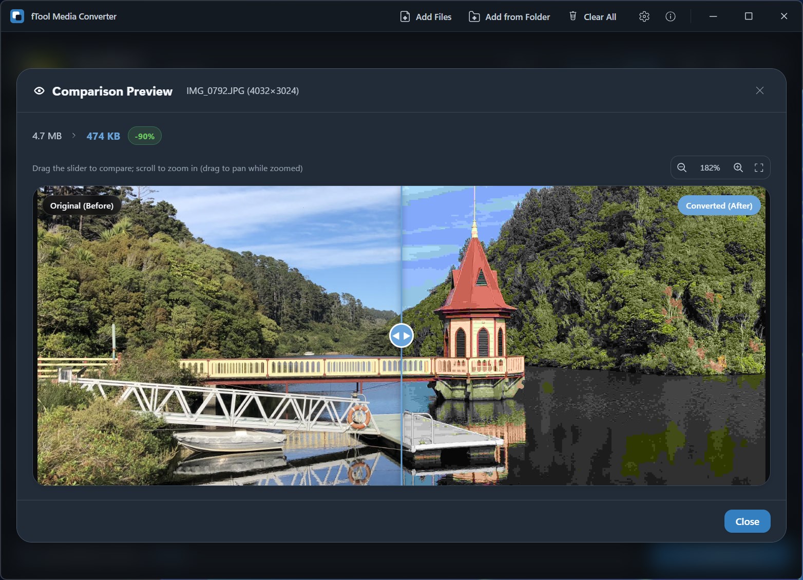 Multi-Format Conversion Settings
